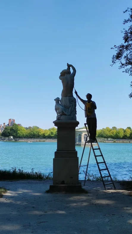 Sculptures des jardins du château de Fontainebleau