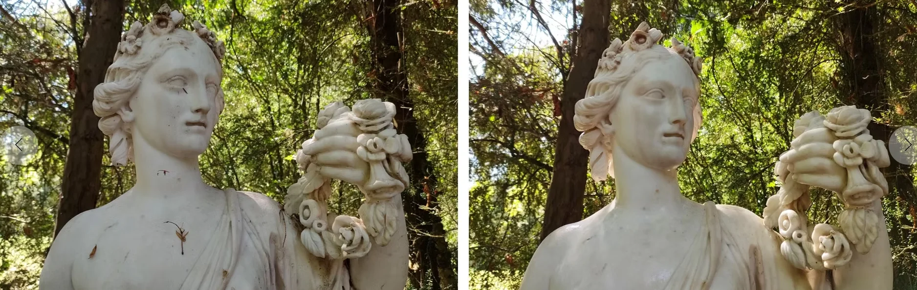 Sculptures des jardins du château de Fontainebleau